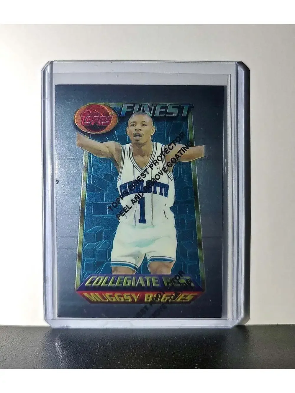 Muggsy Bogues 1994-95 Topps Finest #204 Collegiate Best